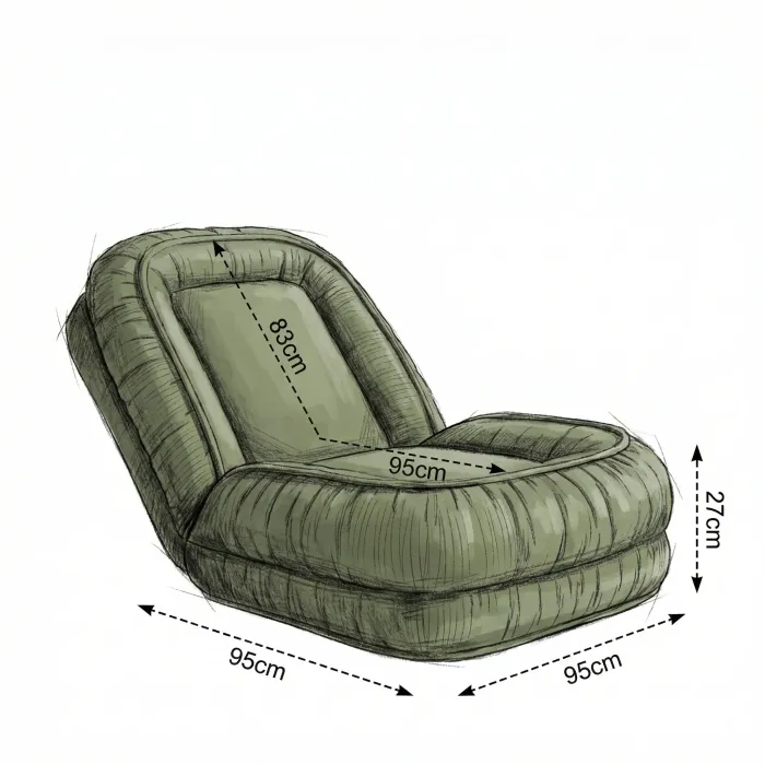 CloudComfort Convertible Sofa Bed